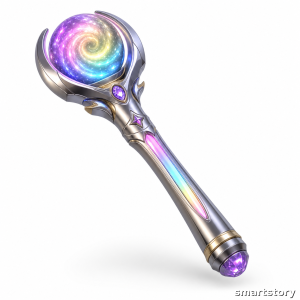Cosmic Light Orb Wand